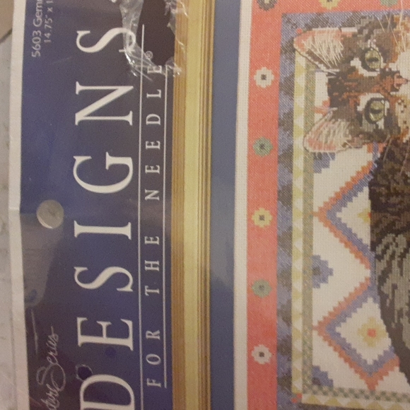 Designs For The Needle "Ivory Cats" Counted Cross Stitch Kit New - Picture 3 of 5
